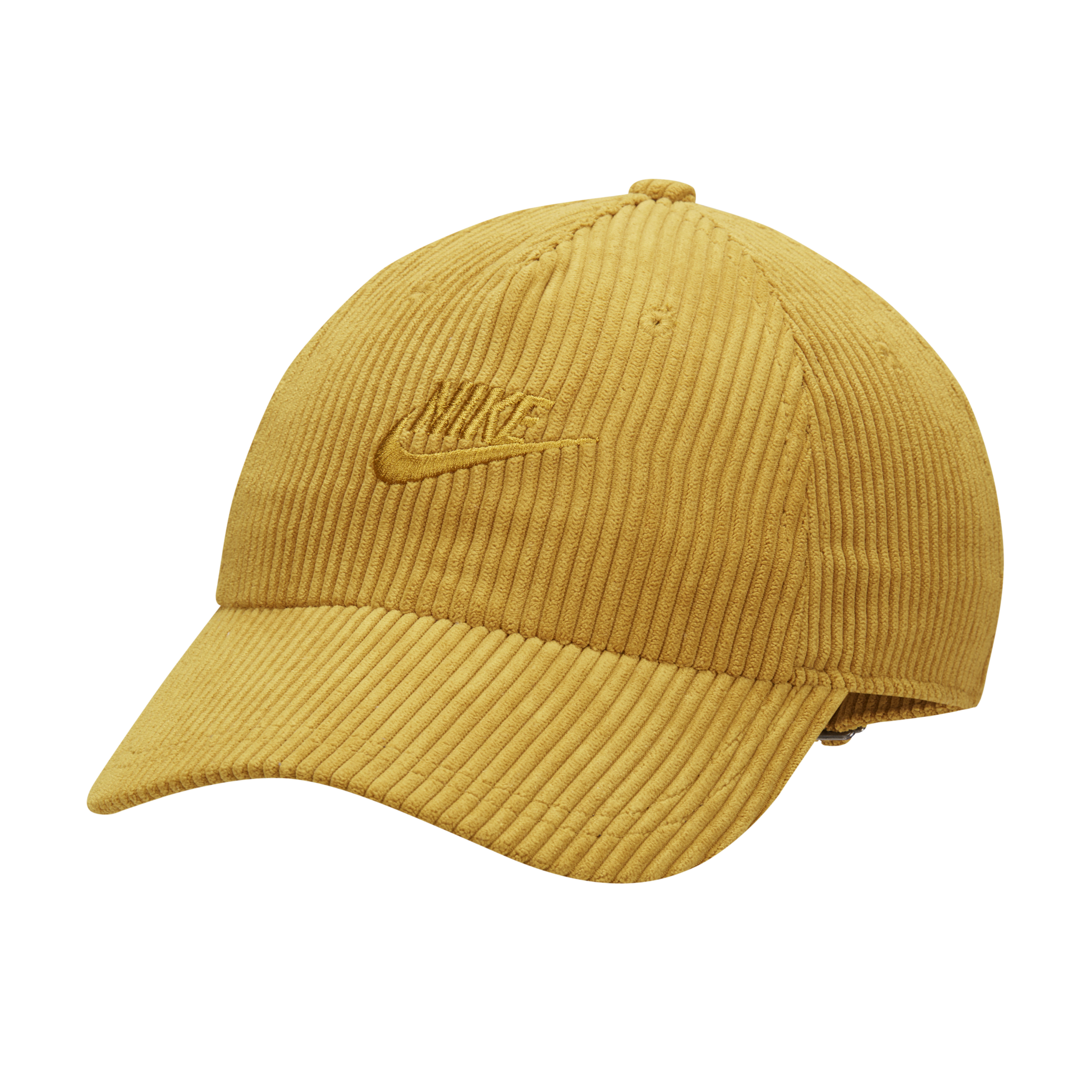 Cappello non strutturato in velluto a coste Nike Club Cap - Marrone