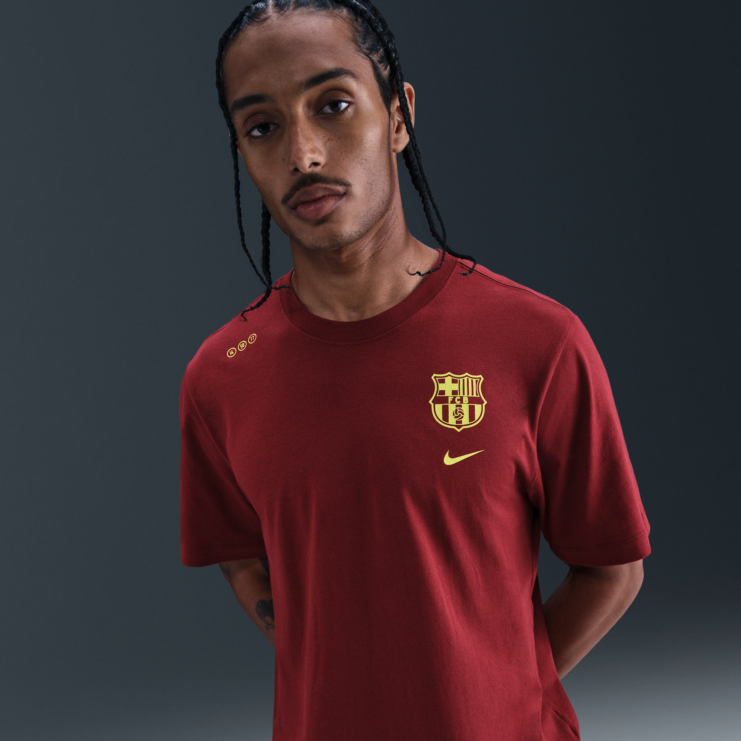Nike Barcelona Mens SS Home Shirt | HQ0916-677 | FOOTY.COM