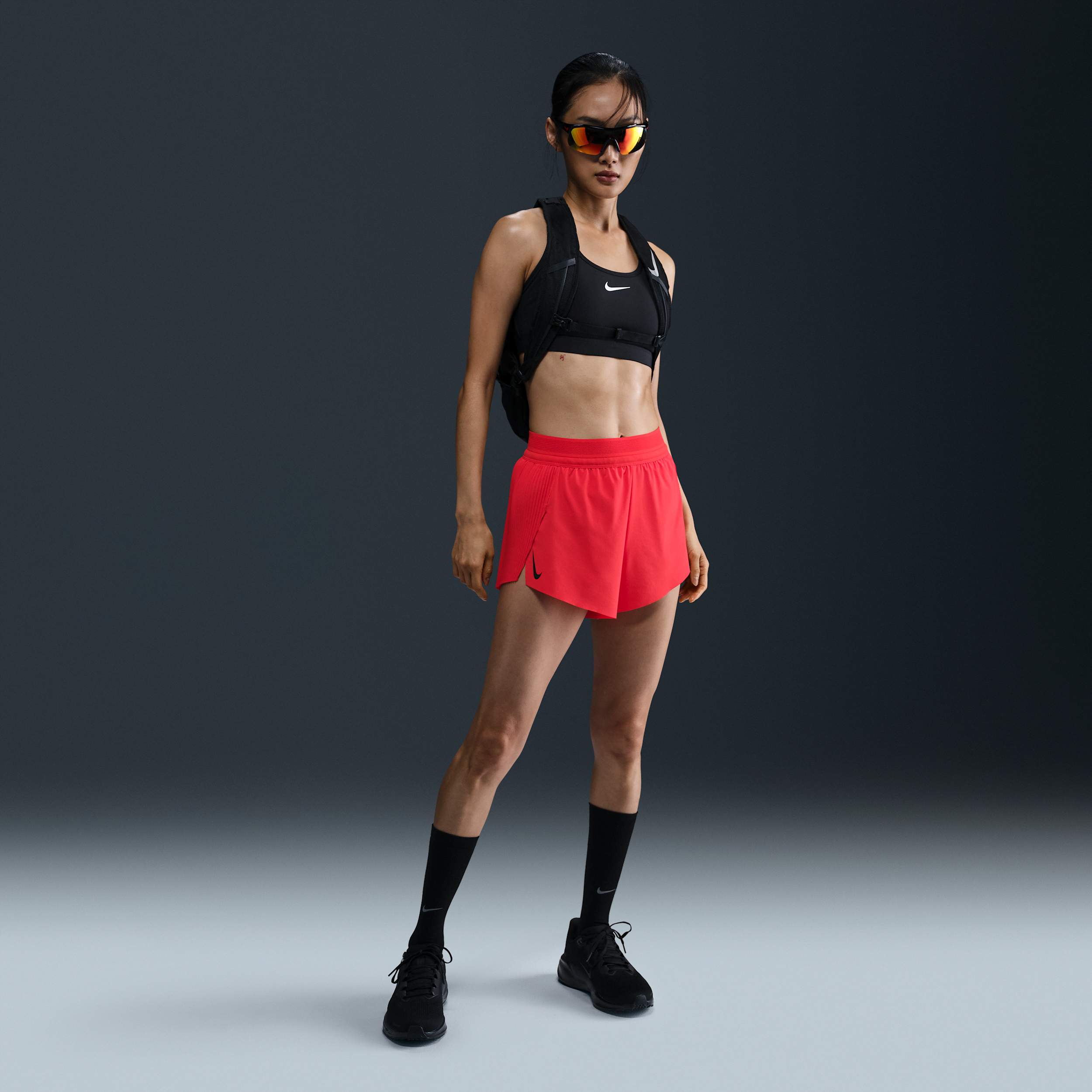 【ナイキ(NIKE)公式ストア】ナイキ エアロスイフト ウィメンズ Dri-FIT ADV ミッドライズ ブリーフラインド 8cm ランニングショートパンツ FN2329-696 レッド 【ナイキ(NIKE)公式ストア】ナイキ エアロスイフト ウィメンズ Dri-FIT ADV ミッドライズ ブリーフラインド 8cm ランニングショートパンツ FN2329-696 レッド