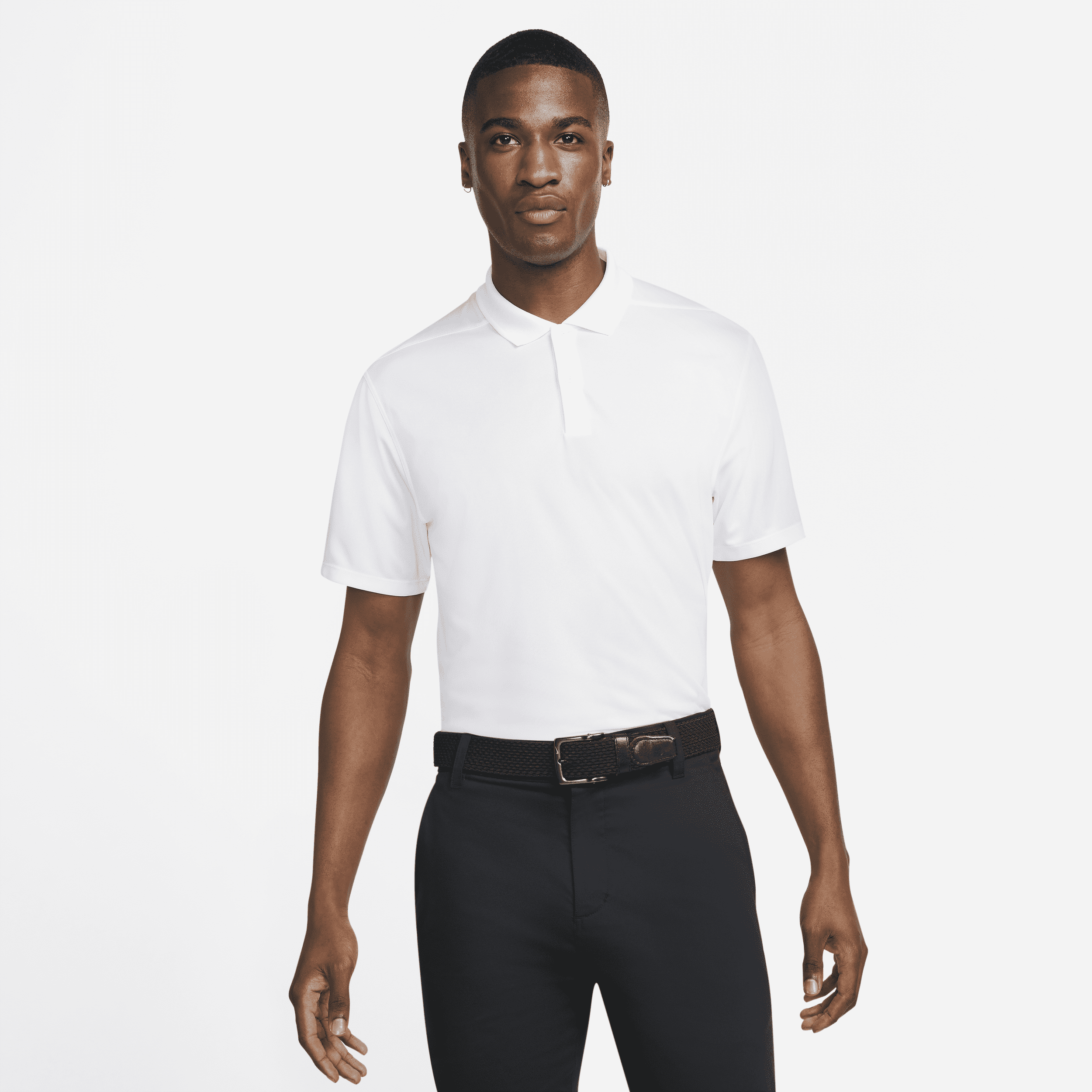 Nike Dri-FIT Victory Golfpolo voor heren - Wit