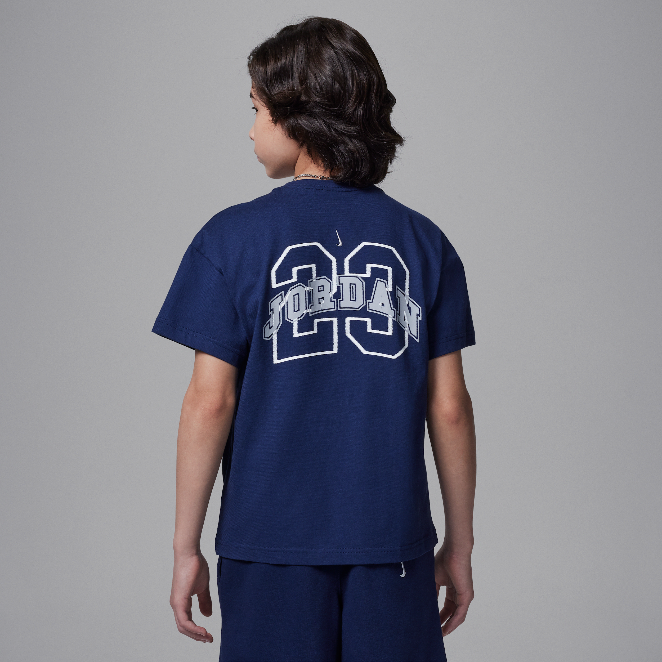 【ナイキ(NIKE)公式ストア】ジョーダン ジュニア MVP Tシャツ II3091-410 ブルー 【ナイキ(NIKE)公式ストア】ジョーダン ジュニア MVP Tシャツ II3091-410 ブルー