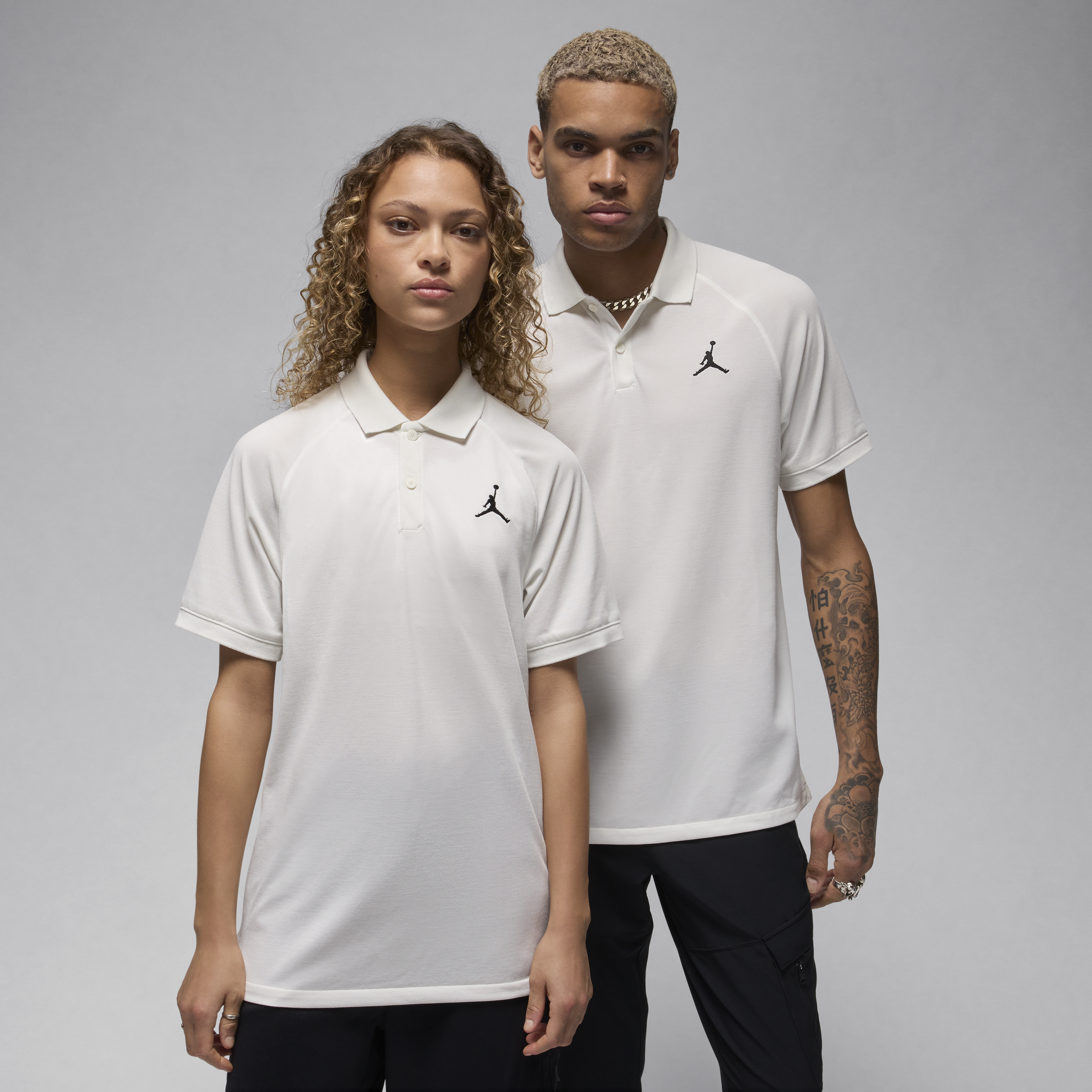Nike Polo da golf Jordan Dri-FIT Sport – Uomo - Bianco