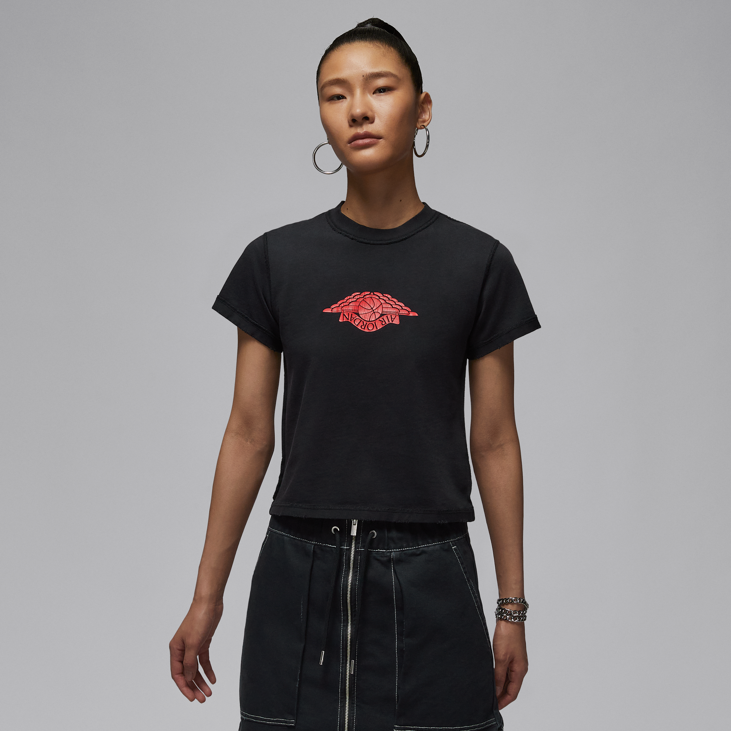 【ナイキ(NIKE)公式ストア】ジョーダン レア エア ウィメンズ Tシャツ IH2485-010 ブラック 【ナイキ(NIKE)公式ストア】ジョーダン レア エア ウィメンズ Tシャツ IH2485-010 ブラック