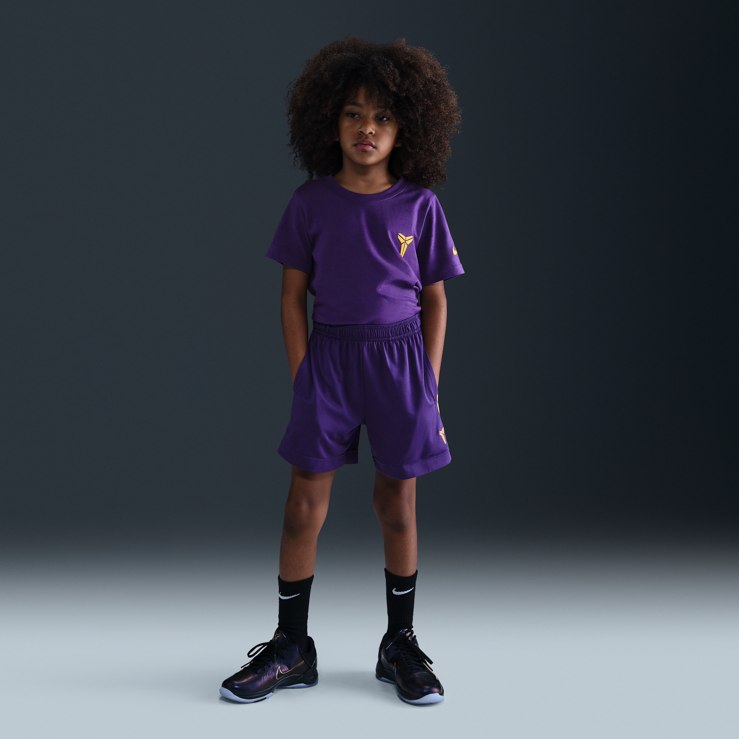【ナイキ(NIKE)公式ストア】コービー ジュニア Dri-FIT ショートパンツ HJ1005-547 パープル 【ナイキ(NIKE)公式ストア】コービー ジュニア Dri-FIT ショートパンツ HJ1005-547 パープル