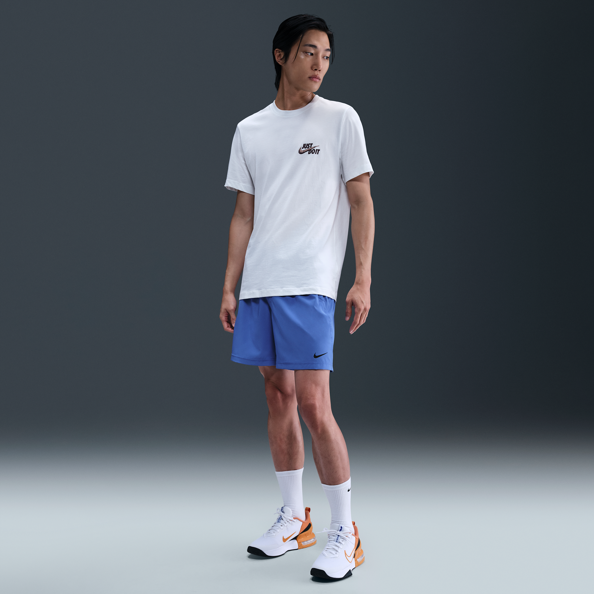【ナイキ(NIKE)公式ストア】ナイキ Dri-FIT フォーム メンズ 18cm アンラインド バーサタイル ショートパンツ DV9858-411 ブルー 【ナイキ(NIKE)公式ストア】ナイキ Dri-FIT フォーム メンズ 18cm アンラインド バーサタイル ショートパンツ DV9858-411 ブルー