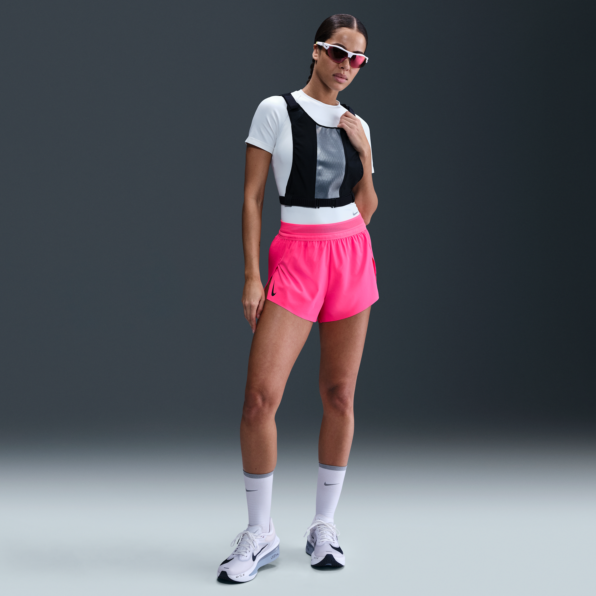 【ナイキ(NIKE)公式ストア】ナイキ エアロスイフト ウィメンズ Dri-FIT ADV ミッドライズ ブリーフラインド 8cm ランニングショートパンツ FN2329-645 ピンク 【ナイキ(NIKE)公式ストア】ナイキ エアロスイフト ウィメンズ Dri-FIT ADV ミッドライズ ブリーフラインド 8cm ランニングショートパンツ FN2329-645 ピンク