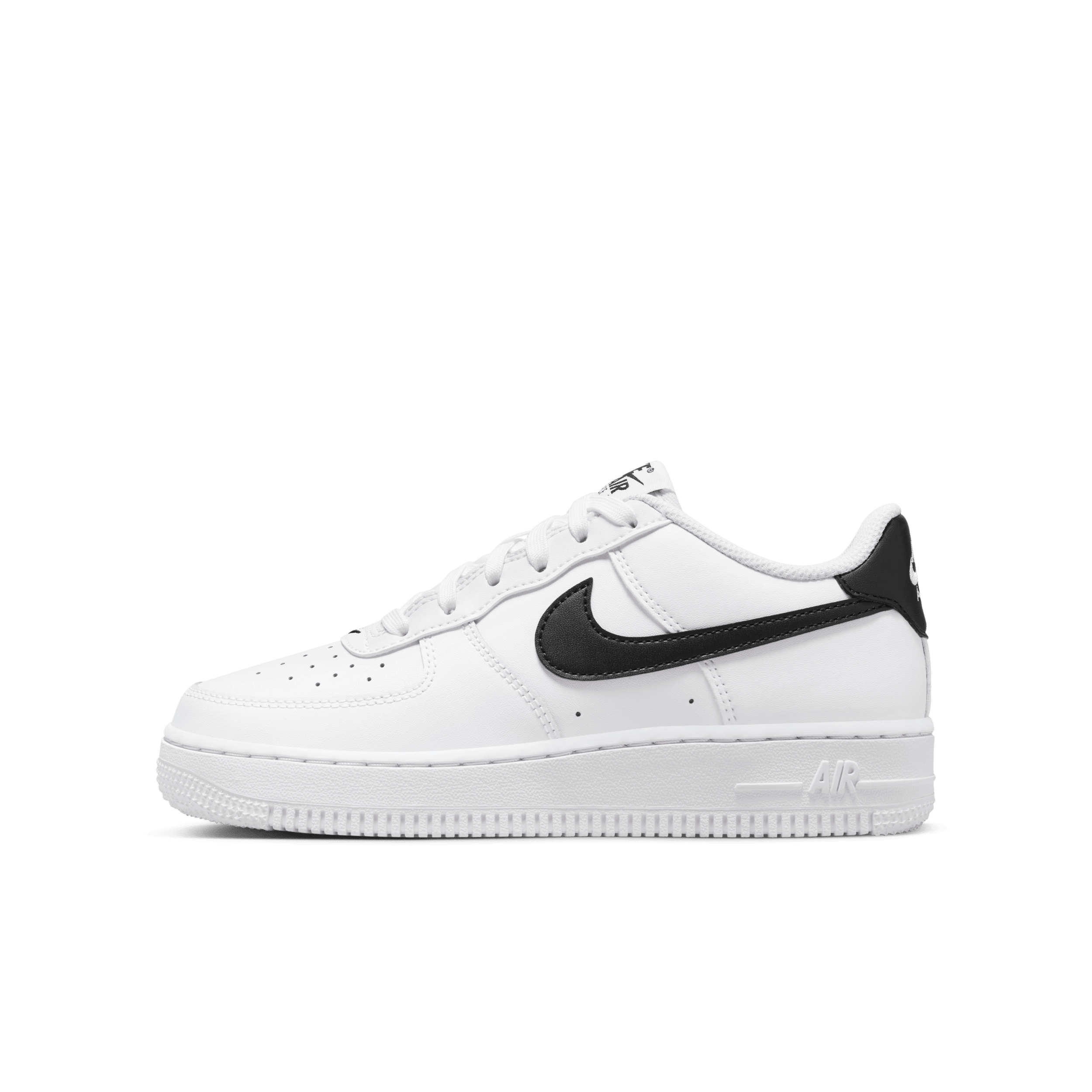 Nike Air Force 1-sko til større børn - hvid