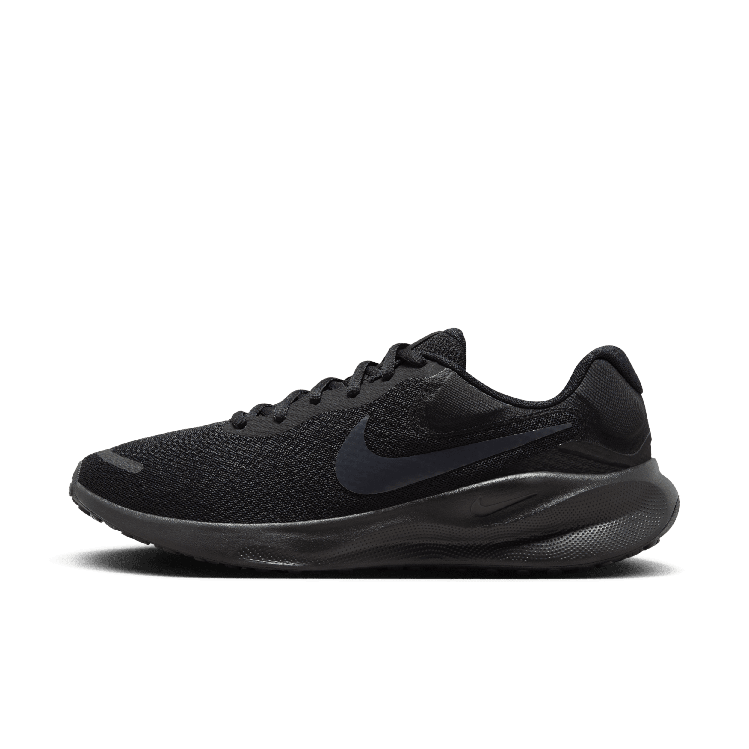 Nike Revolution 7-løbesko til vej til mænd - sort