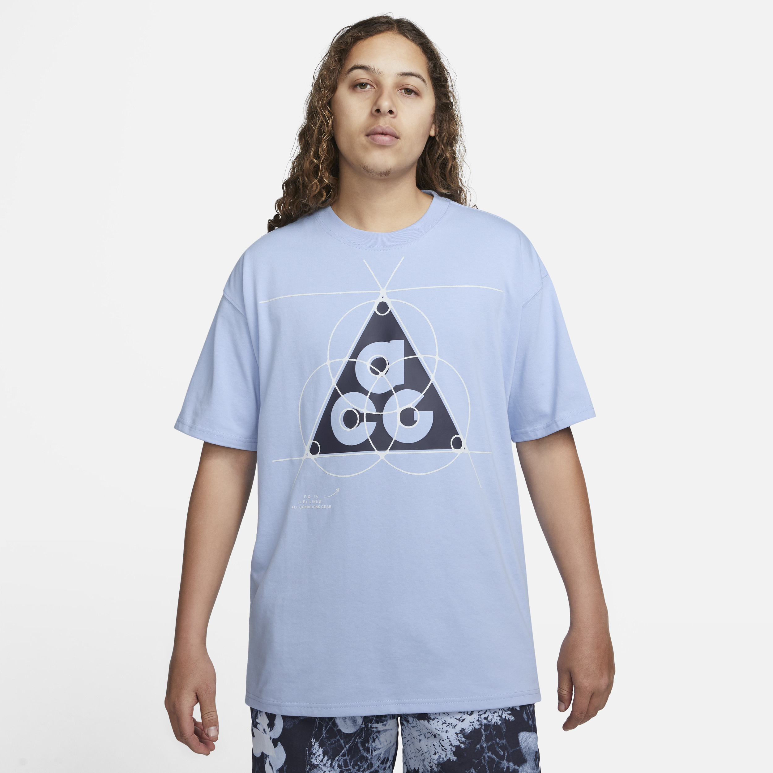 Nike ACG-T-shirt til mænd - blå
