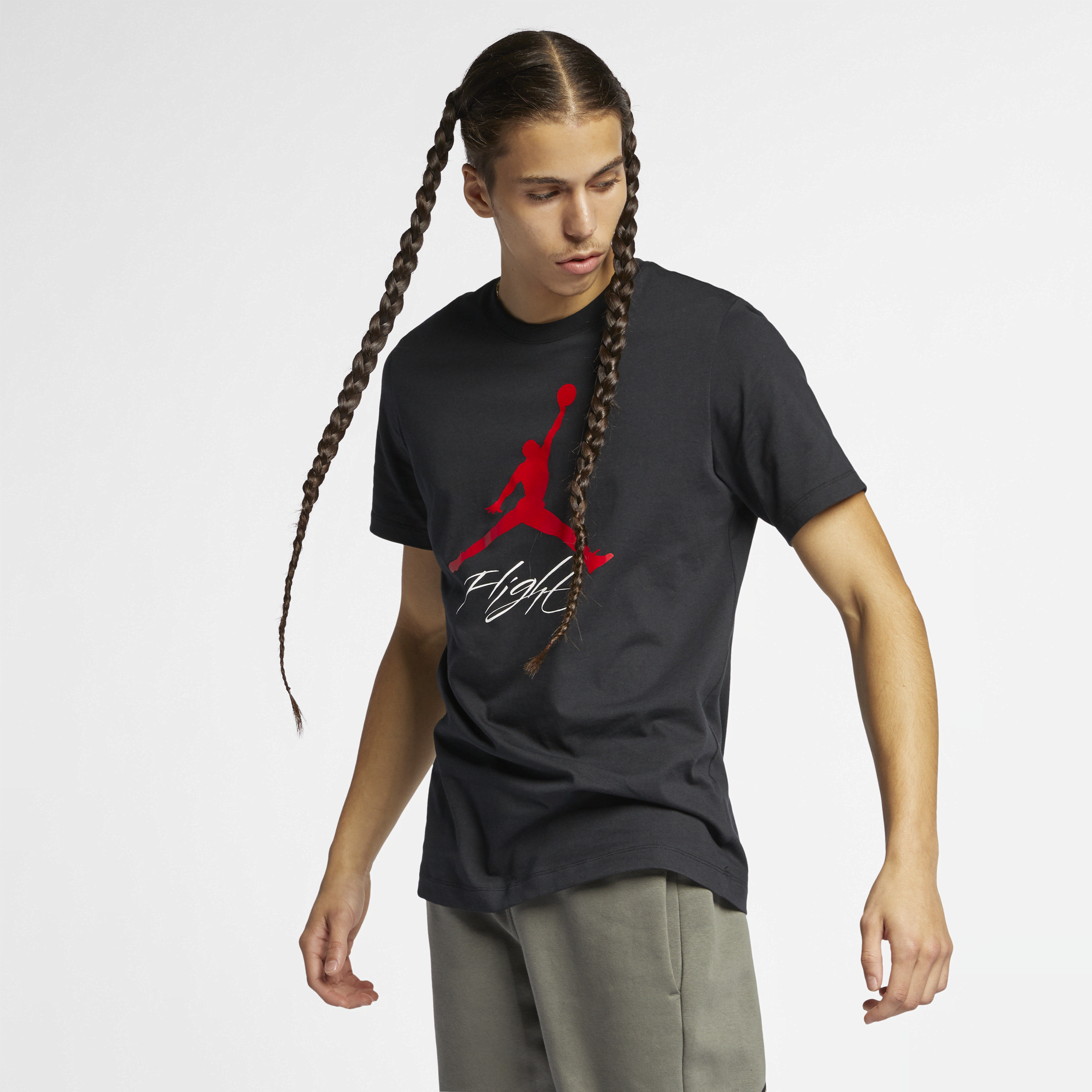 Jordan Jumpman Flight-T-shirt til mænd - sort