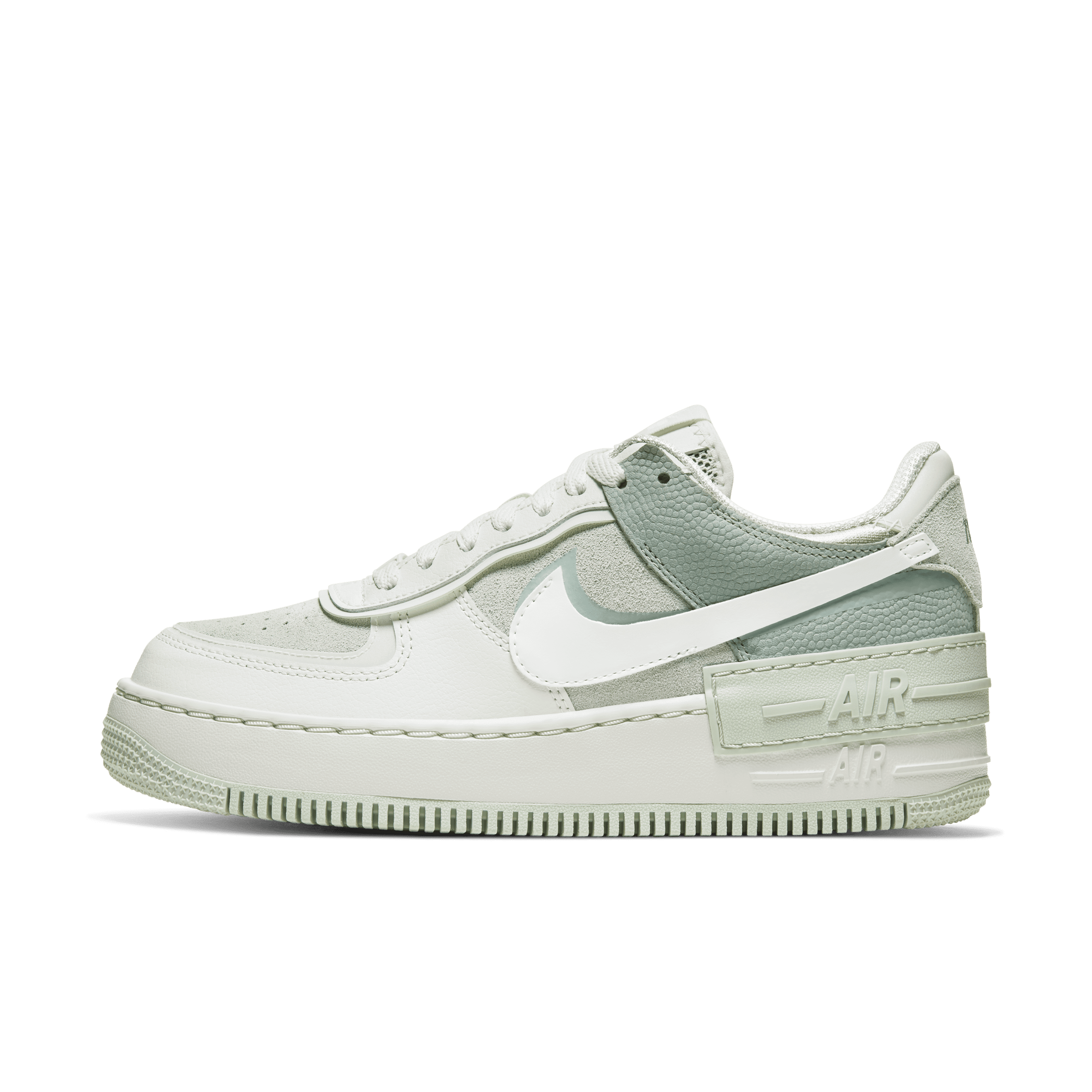 Nike Air Force 1 Shadow-sko til kvinder - grå