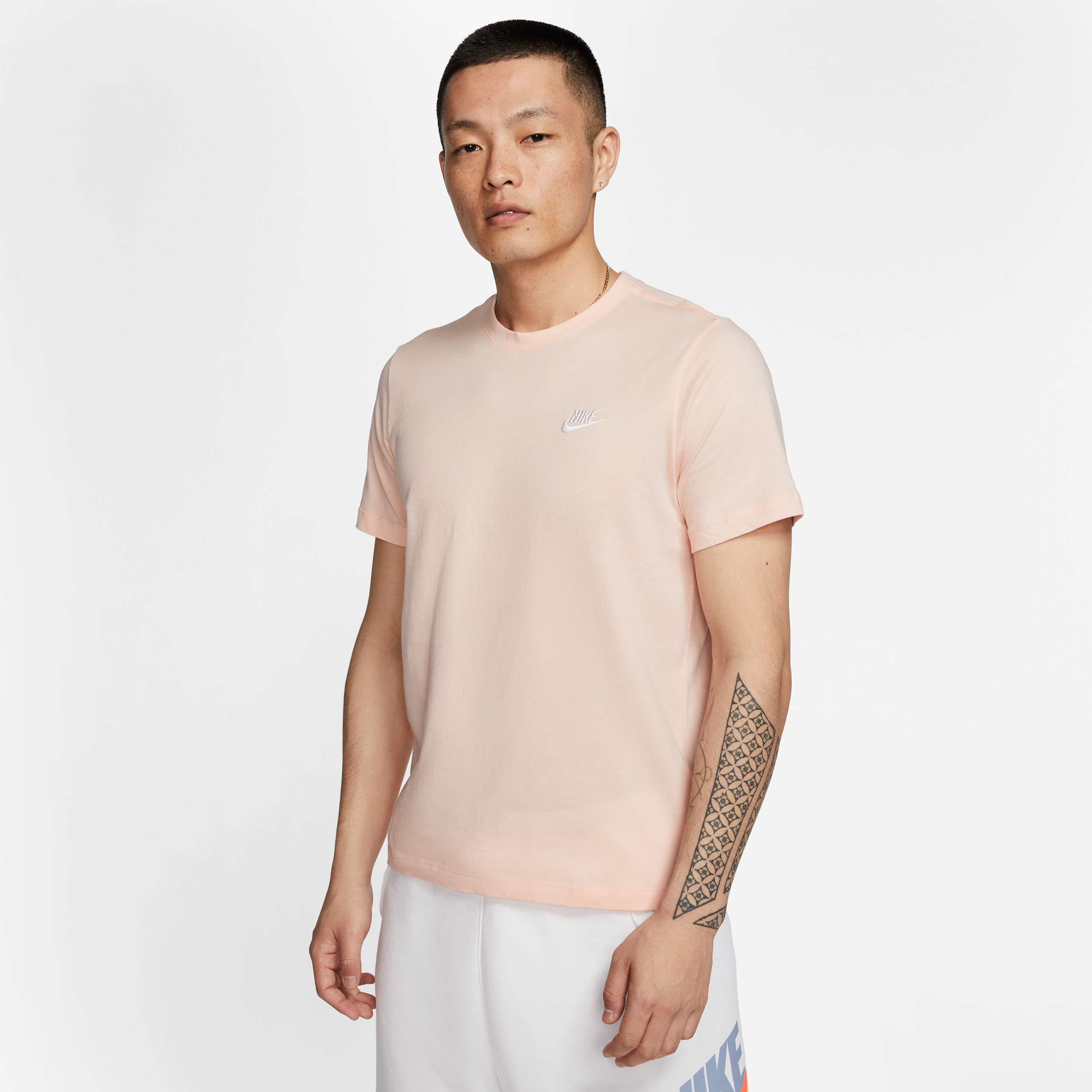 【ナイキ(NIKE)公式ストア】ナイキ スポーツウェア クラブ メンズ Tシャツ AR4999-664 ピンク 【ナイキ(NIKE)公式ストア】ナイキ スポーツウェア クラブ メンズ Tシャツ AR4999-664 ピンク