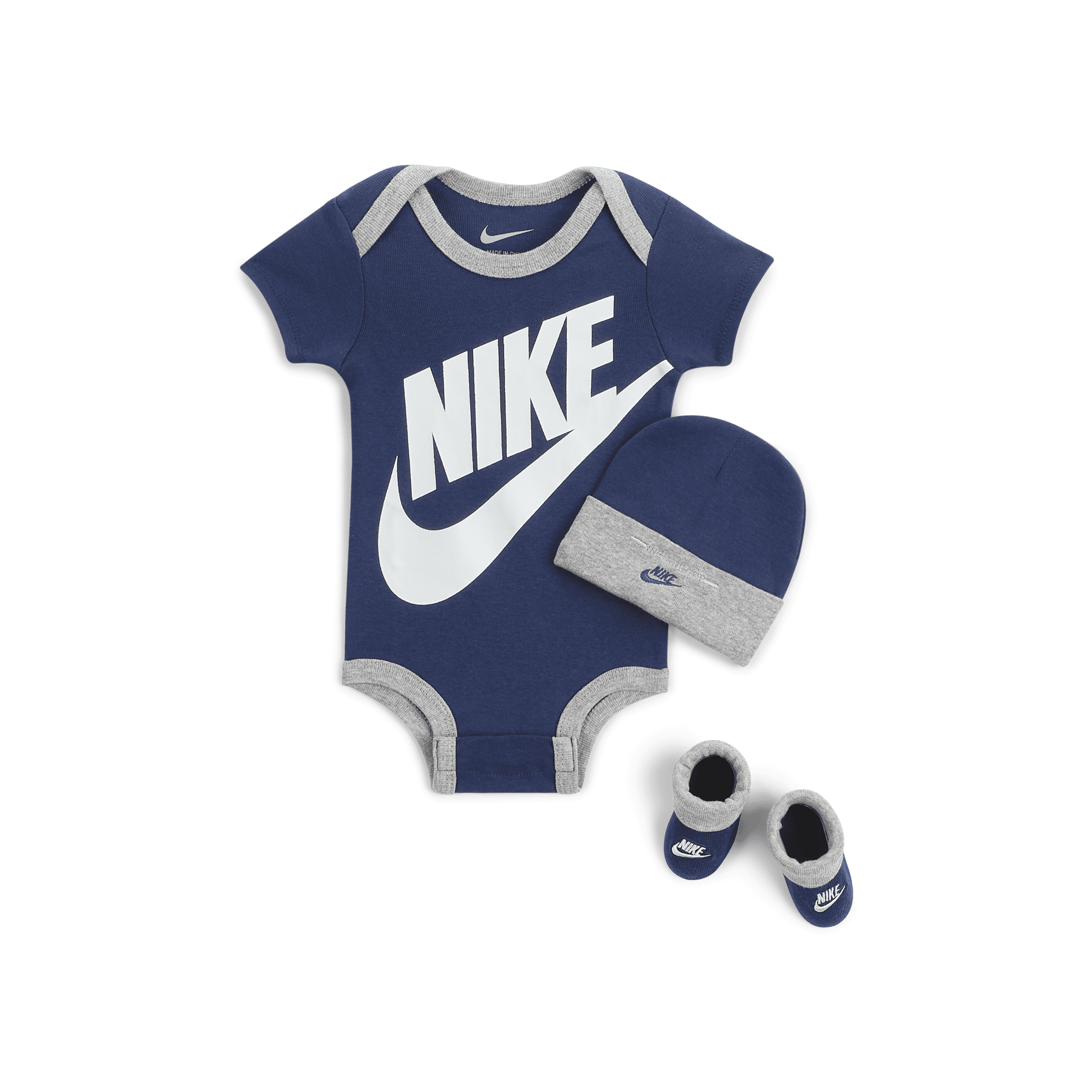 Completo in 3 pezzi Nike - Bebè (0-6 mesi) - Blu