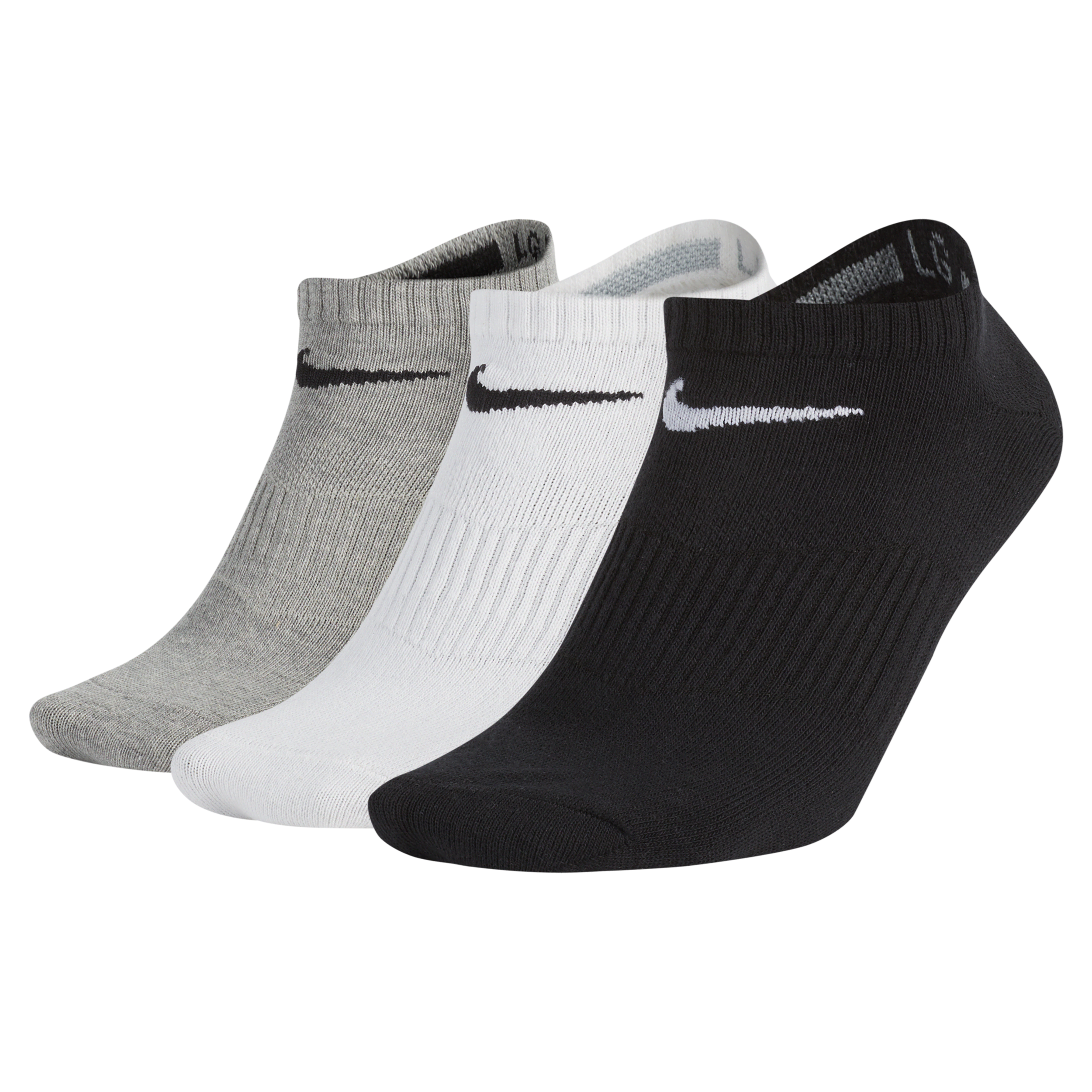 【ナイキ(NIKE)公式ストア】ナイキ ライトウェイト ノーショウ ソックス (3足) SX4705-901 ブラック 【ナイキ(NIKE)公式ストア】ナイキ ライトウェイト ノーショウ ソックス (3足) SX4705-901 ブラック