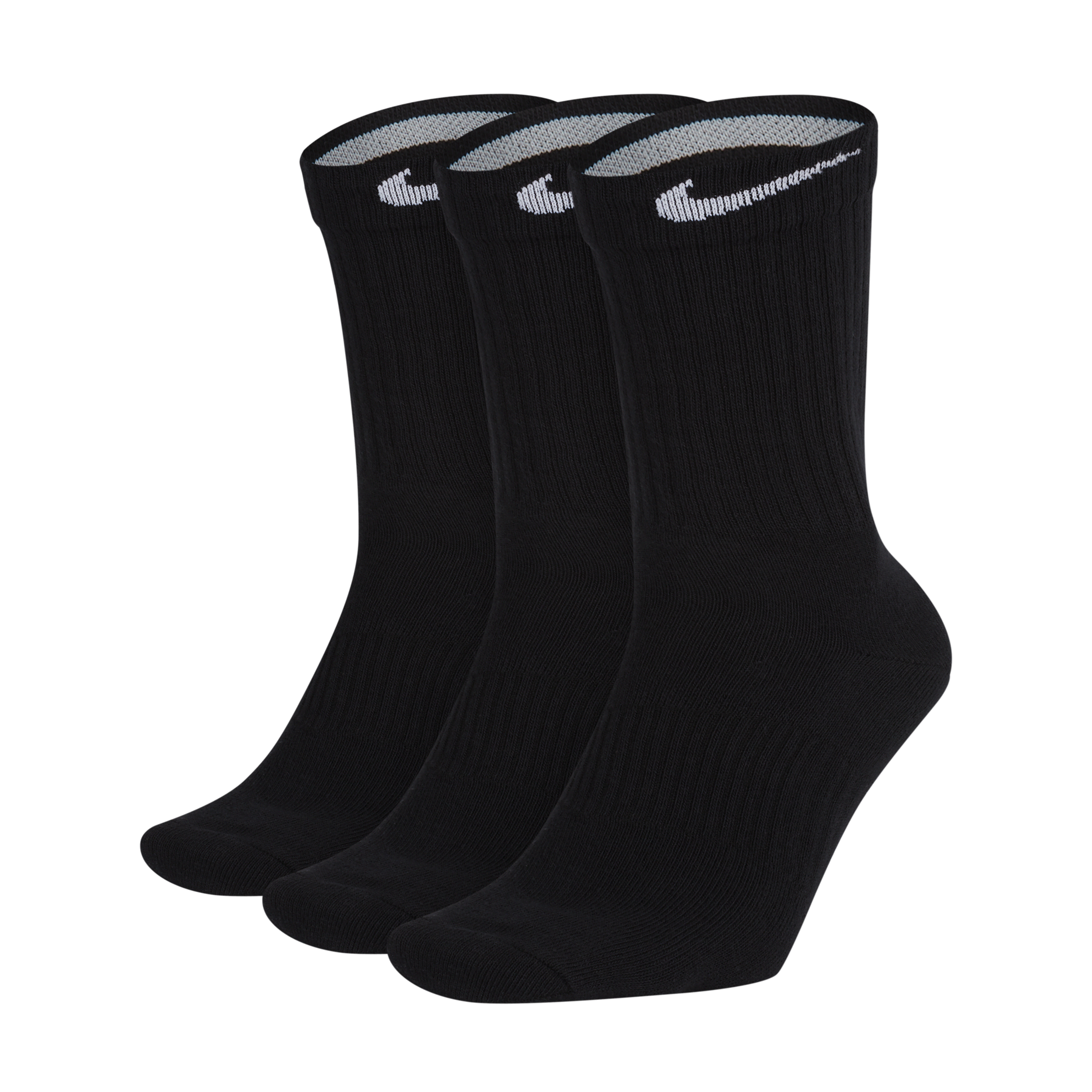 【ナイキ(NIKE)公式ストア】ナイキ パフォーマンス ライトウェイト トレーニング クルー ソックス (3足) SX4704-001 ブラック 【ナイキ(NIKE)公式ストア】ナイキ パフォーマンス ライトウェイト トレーニング クルー ソックス (3足) SX4704-001 ブラック