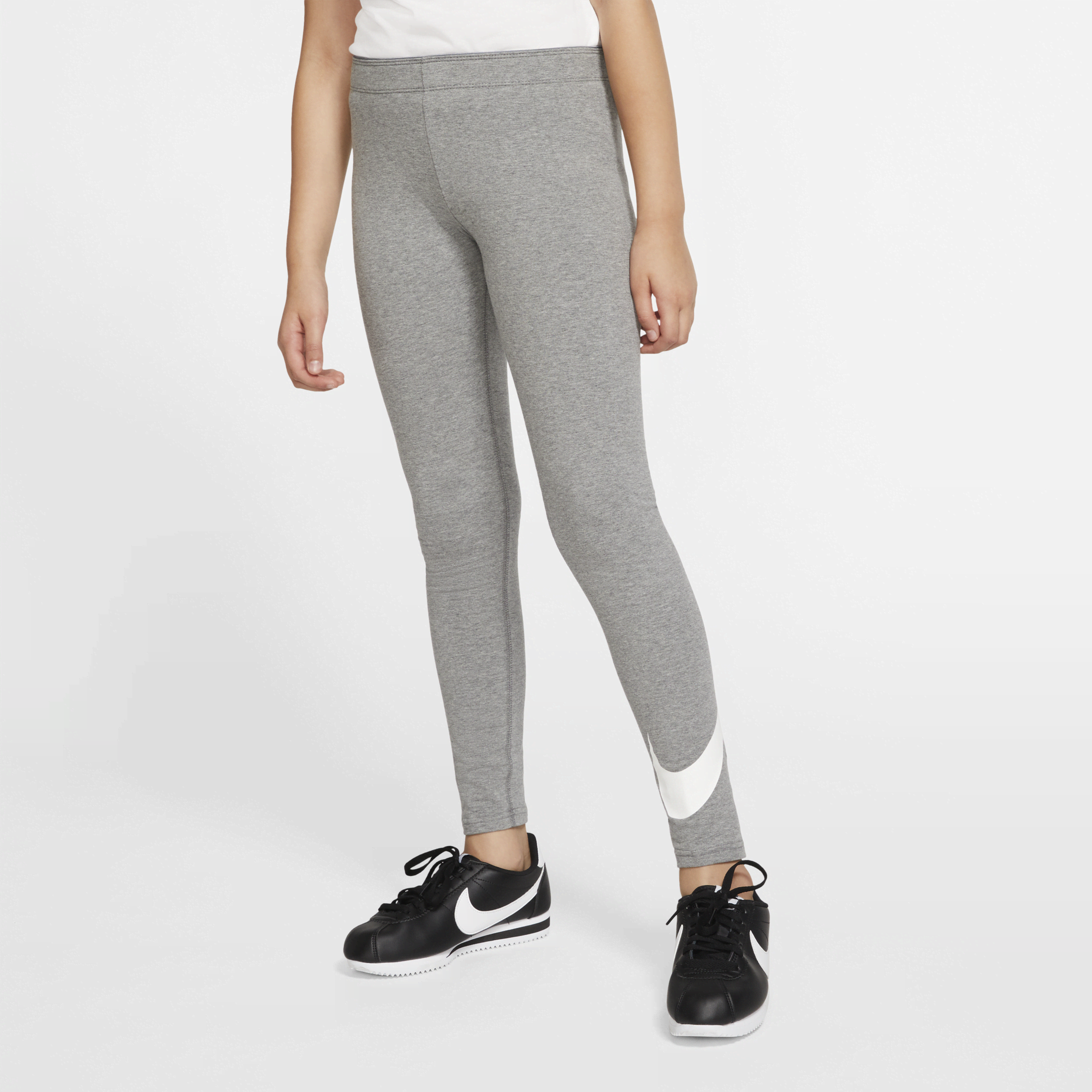Nike Sportswear Favorites-leggings til større børn (piger) - grå