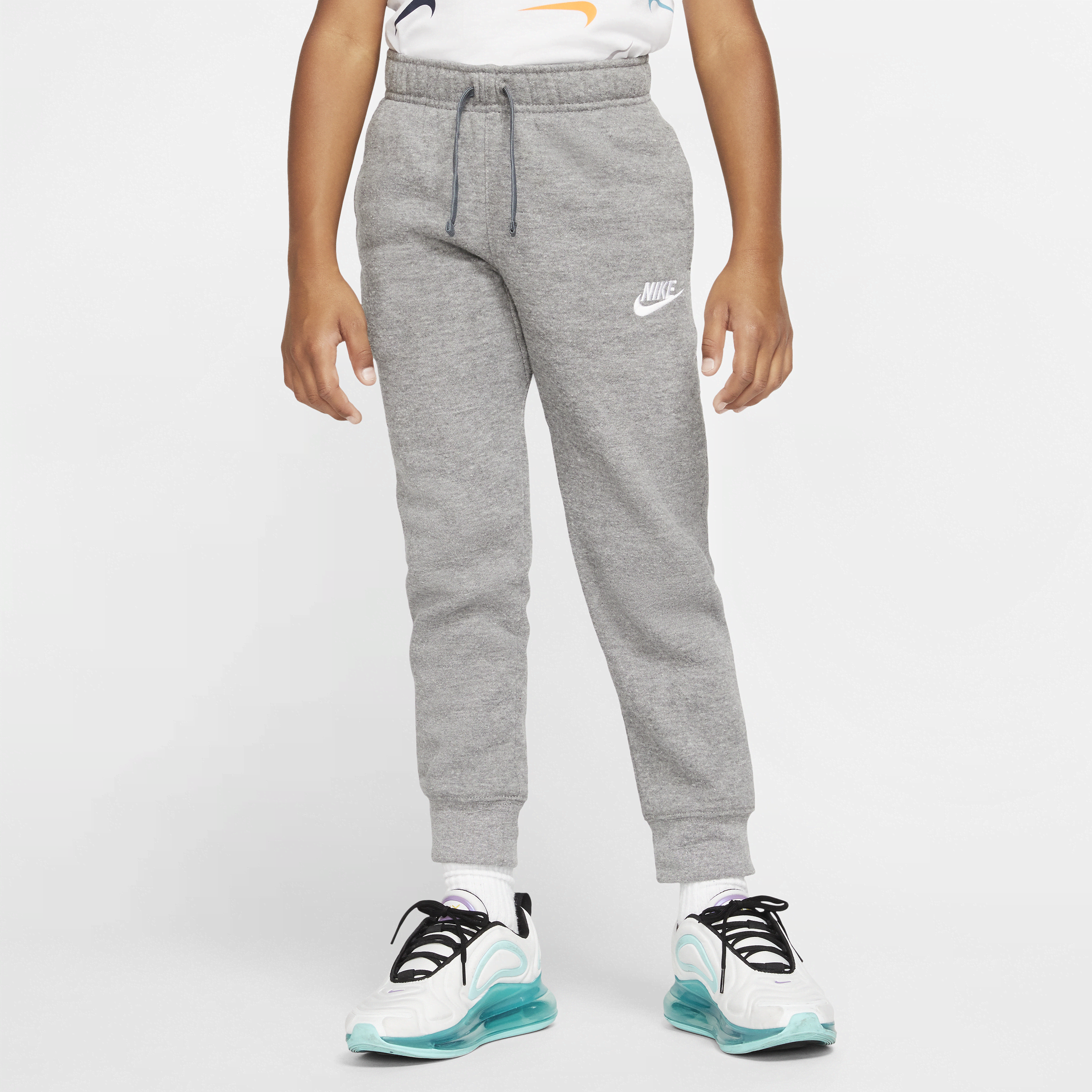 Nike Sportswear Club-fleecebukser til mindre børn - grå