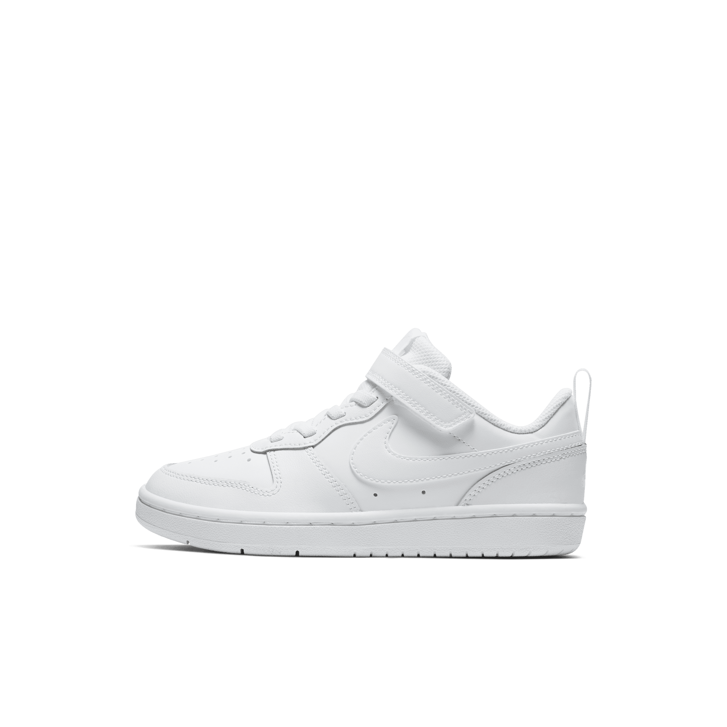 Nike Court Borough Low 2-sko til mindre børn - hvid