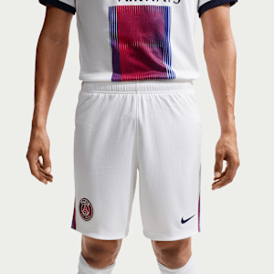 Short de foot Replica Nike Dri-FIT Paris Saint-Germain 2026/27 Stadium Extérieur pour homme - Blanc, vue 2
