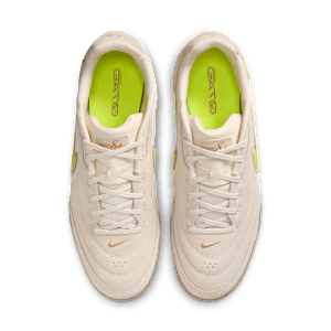 Chaussure de foot en salle coupe basse Nike Tiempo Streetgato PRM - Blanc, vue 4