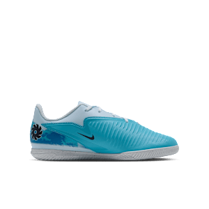 Chaussure de foot en salle basse Nike Jr. Phantom 6 Low Club "Erling Haaland" pour ado - Bleu, vue 3