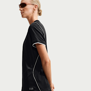 Haut de foot Replica Nike Dri-FIT Como Stadium Extérieur pour femme - Noir, vue 3