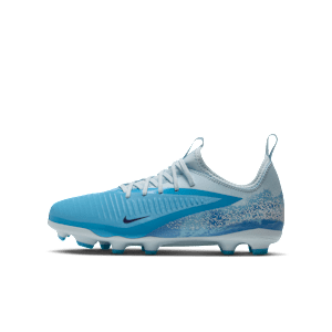 Crampons de foot multi-surfaces Nike Jr. Phantom 6 Low Academy « Erling Haaland » pour ado - Bleu, vue 1