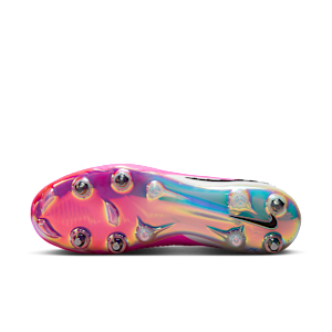Crampons de foot pour terrain gras Nike Phantom 6 Low Elite - Rose, vue 2