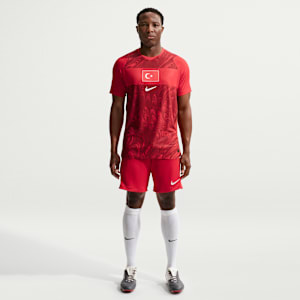 Haut de foot Authentic Nike Aero-FIT Turquie 2026 Match Domicile pour homme - Rouge, vue 4