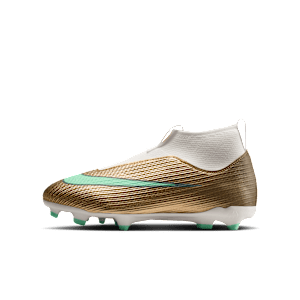 Chaussure de foot montante à crampons multi-surfaces Nike Jr. Mercurial Superfly 11 Academy "Kylian Mbappé" pour pré-ado - Marron, vue 1