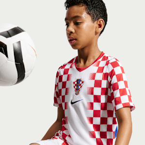 Maillot Domicile enfant Croatie Coupe du Monde 2026, vue 4