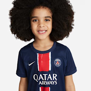 Ensemble 3 pièces replica Nike Football Paris Saint-Germain 2024/25 Stadium Domicile pour enfant - Bleu, vue 4