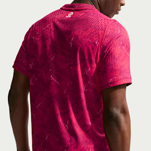 Haut de foot Authentic Nike Aero-FIT Pologne 2026 Match Extérieur pour homme - Rouge, vue 2