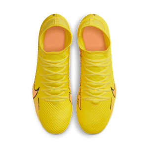 Chaussure de foot montante à crampons multi-surfaces Nike Mercurial Superfly 9 Club - Jaune, vue 4