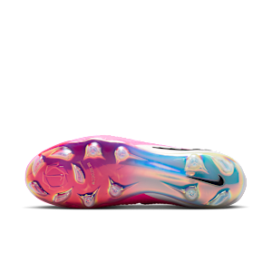 Crampons de foot pour terrain sec Nike Phantom 6 High Elite - Rose, vue 2