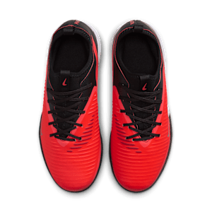 Chaussure de foot en salle Nike Jr. Phantom 6 Low Academy pour ado - Rouge, vue 4