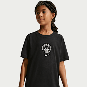 T-shirt Nike Football Paris Saint-Germain pour ado - Noir, vue 1