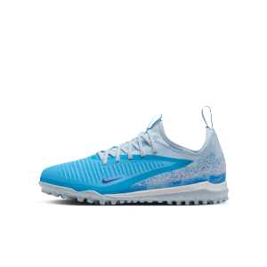Chaussure de foot pour surface synthétique Nike Jr. Phantom 6 Low Academy « Erling Haaland » pour ado - Bleu, vue 1