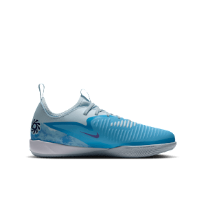 Chaussure de foot en salle Nike Jr. Phantom 6 Low Academy « Erling Haaland » pour ado - Bleu, vue 3