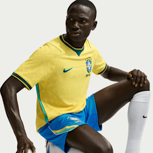Maillot Domicile Authentique Brésil Coupe du Monde 2026, vue 4