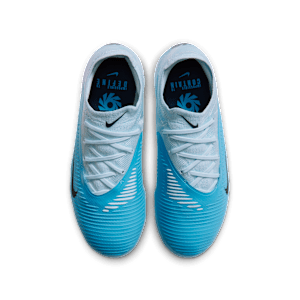 Crampons de foot multi-surfaces Nike Jr. Phantom 6 Low Pro « Erling Haaland » pour ado - Bleu, vue 4