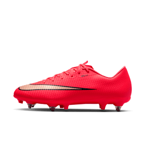 Chaussure de foot basse à crampons pour terrain gras Nike Mercurial Vapor 17 Academy - Rouge, vue 1