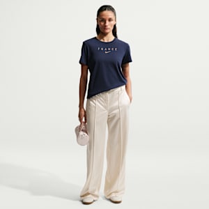 T-shirt Nike Football FFF pour femme - Bleu, vue 4