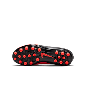 Chaussure de foot à crampons pour terrain synthétique Nike Jr. Phantom 6 Low Academy pour ado - Rouge, vue 2