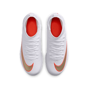 Chaussure de foot en salle montante Nike Jr. Mercurial Superfly 11 Club pour pré-ado - Blanc, vue 4