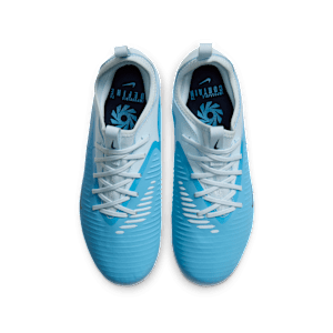 Crampons de foot multi-surfaces Nike Jr. Phantom 6 Low Academy « Erling Haaland » pour ado - Bleu, vue 4