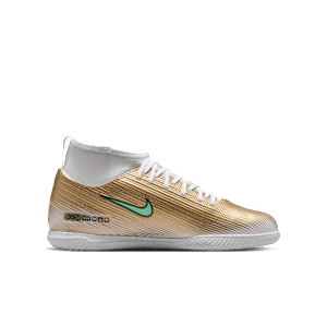 Chaussure de foot en salle montante Nike Jr. Mercurial Superfly 11 Club "Kylian Mbappé" pour pré-ado - Marron, vue 3