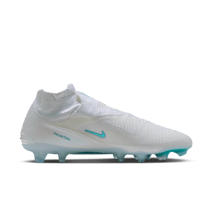 Crampons de foot pour terrain sec Nike Phantom 6 High Elite - Blanc, vue 3