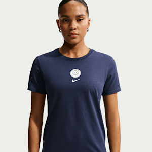 T-shirt Nike Football Paris Saint-Germain pour femme - Bleu, vue 1