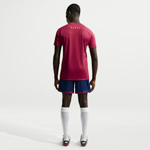 Maillot de foot à manches courtes Nike Football Dri-FIT FC Barcelona Strike pour homme - Rouge, vue 4